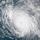 A satellite view of major Hurricane Florence.